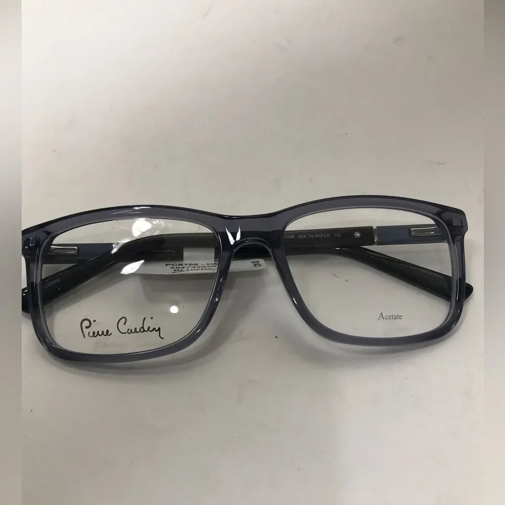 PIERRE CARDIN EYEGLASS FRAME PC 6168 GLK BLUE 54/17/140 FLEX HINGE 0775